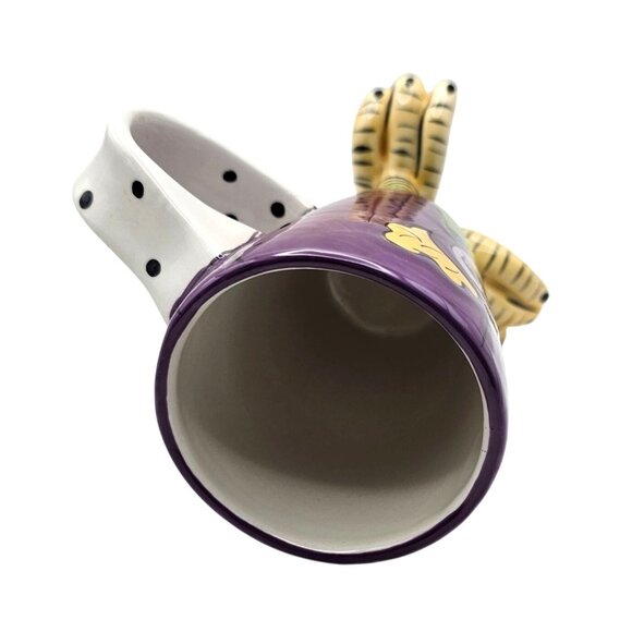 Blue Sky Clayworks Purple Toucan Bird Ceramic Coffee Mug - Picture 11 of 15